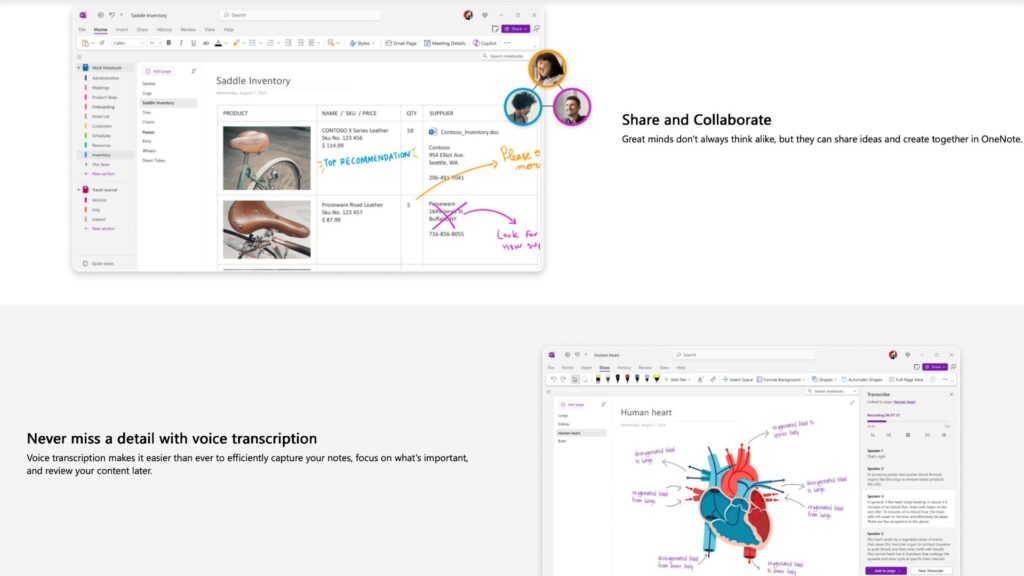 OneNote Screenshot