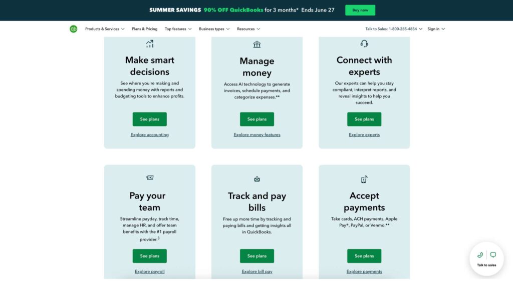 QuickBooks Online Screenshot