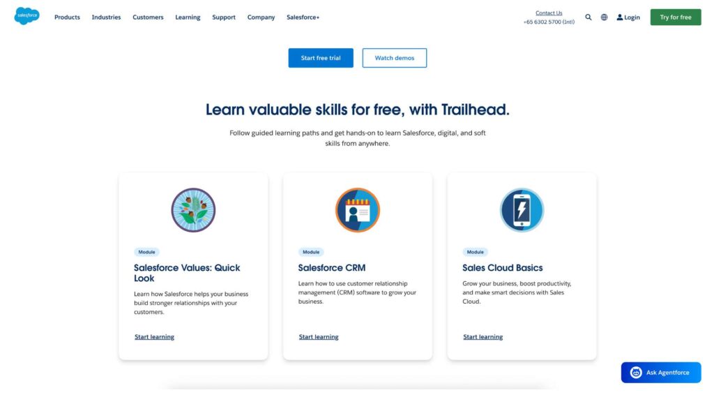 Salesforce Screenshot
