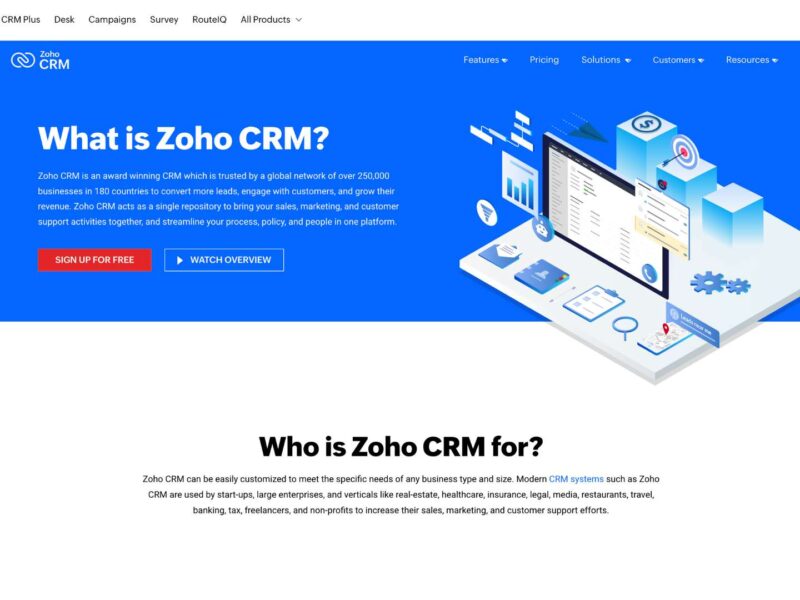 Zoho CRM